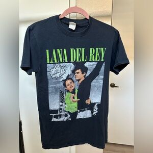 Lana Del Rey Black Graphic T-Shirt